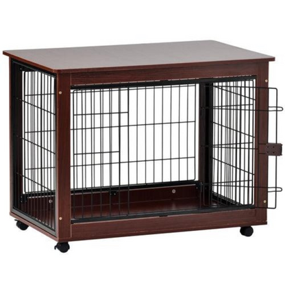 Sorrel Wooden Dog Crate