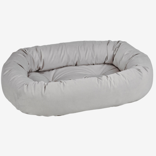 Granite Microvelvet Donut Bed