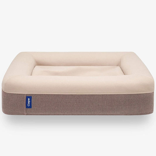 Dog Bed, Plush Memory Foam, Medium, Sand